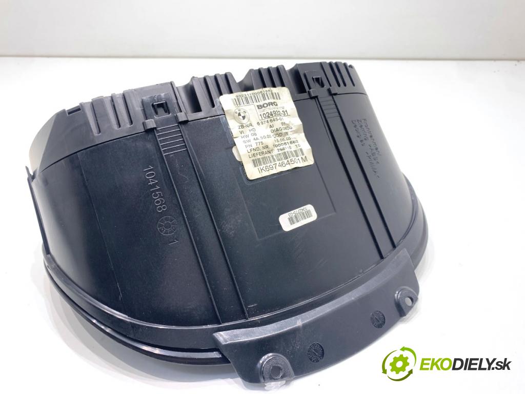 BMW E87 liftback 2005 85 kW 116 i 1596 Prístrojovka 6974645 (Prístrojová doska)