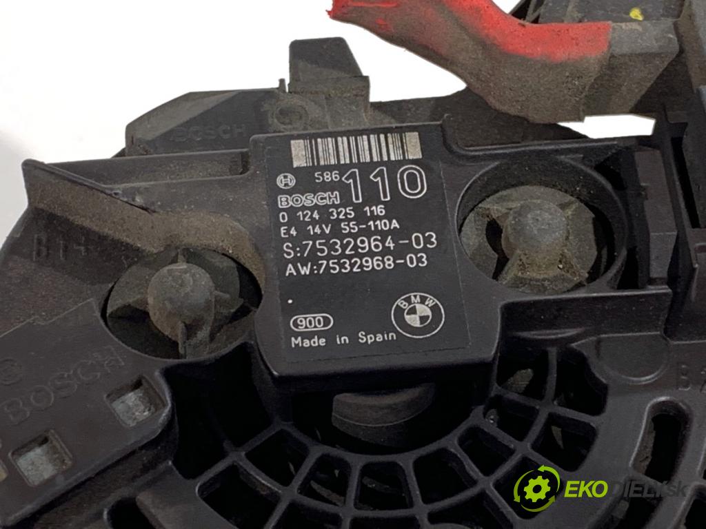 BMW E87 liftback 2005 85 kW 116 i 1596 Alternátor 7532964 (Alternátor)