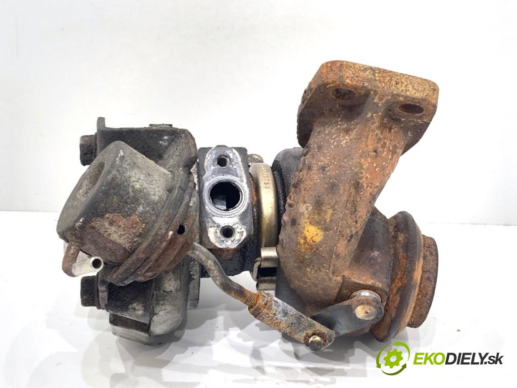 PEUGEOT PARTNER I Nadwozie pełne/minivan 2008 55 kW 1.6 HDi 75 1560 turbo 9685293080 (Kompletní turbodmychadlo)