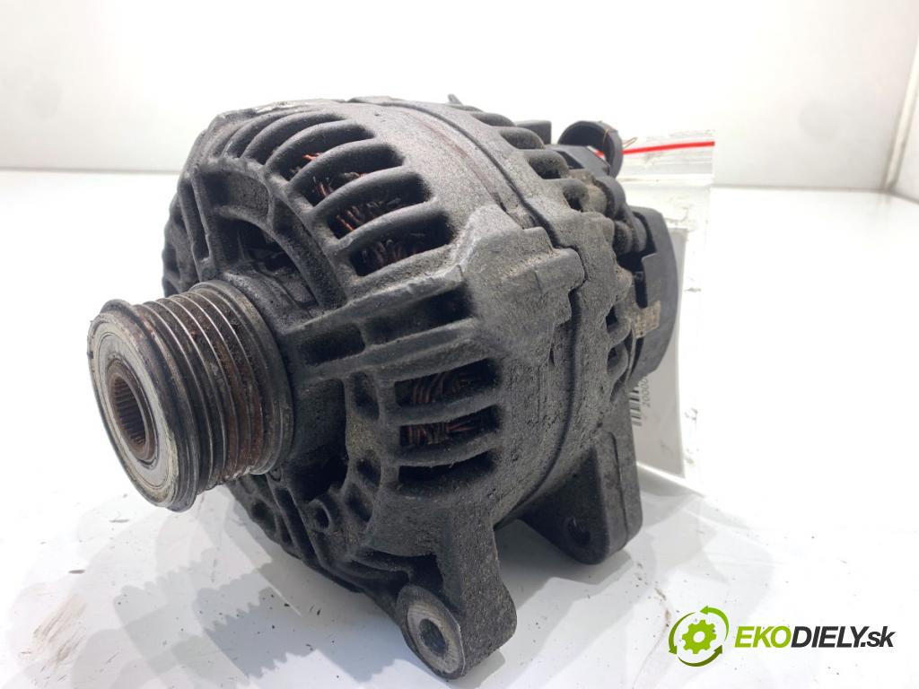 PEUGEOT PARTNER I Nadwozie pełne/minivan 2008 55 kW 1.6 HDi 75 1560 Alternátor 9646321880 (Alternátor)