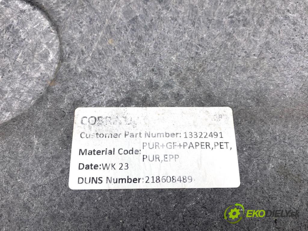 OPEL ASTRA J Kombi 2013 81 kW 1.7 CDTI (35) 1686 KRYTINA: kufra 13322491