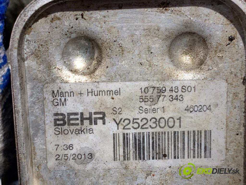 OPEL ASTRA J Kombi 2013 81 kW 1.7 CDTI (35) 1686 Obal filtra oleja 55577343 (Obal olejového filtra)
