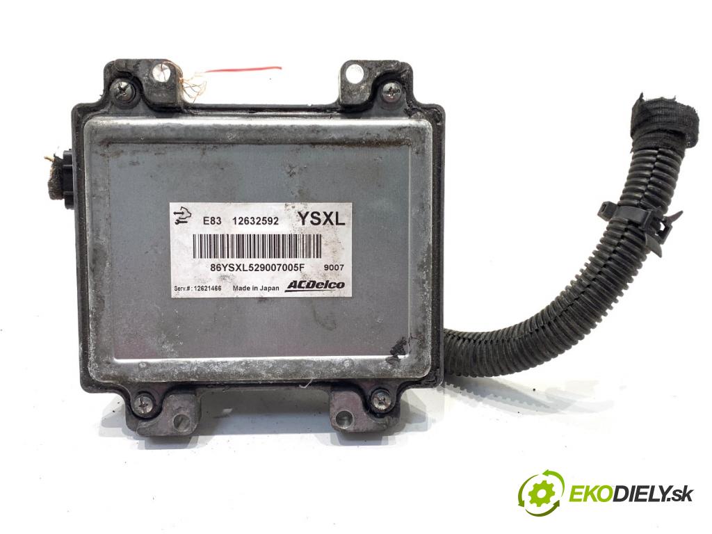 OPEL INSIGNIA A liftback 2009 103 kW 1.8 (68) 1796 řídící jednotka motora 12632592 (Řídicí jednotka)