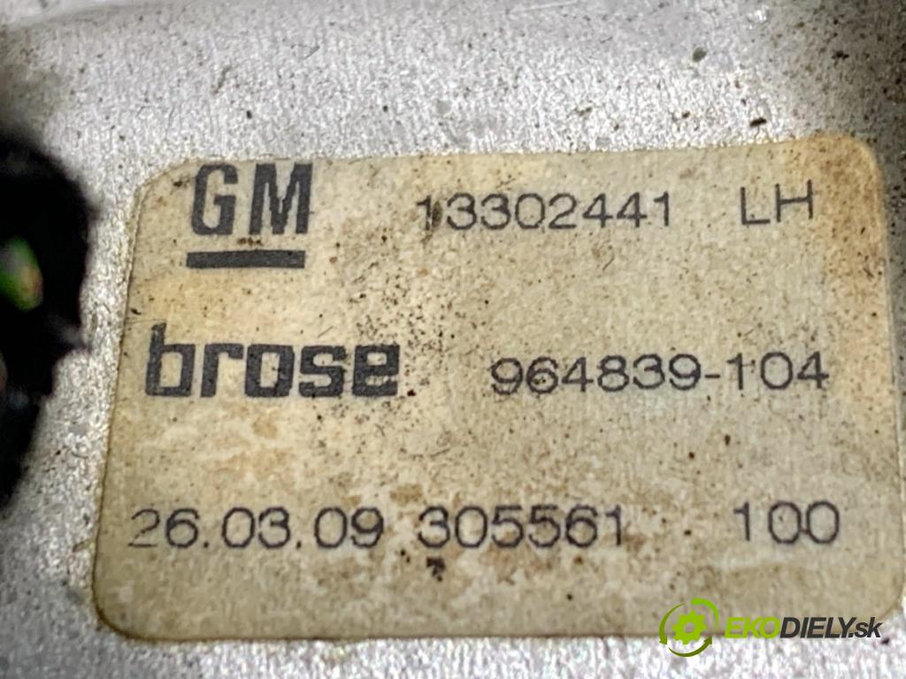 OPEL INSIGNIA A liftback 2009 103 kW 1.8 (68) 1796 mechanismus okna levý zadní část 13302441