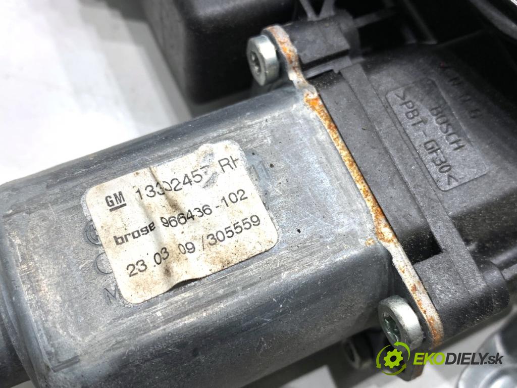 OPEL INSIGNIA A liftback 2009 103 kW 1.8 (68) 1796 Mechanizmus okna pravy predný 13302457
