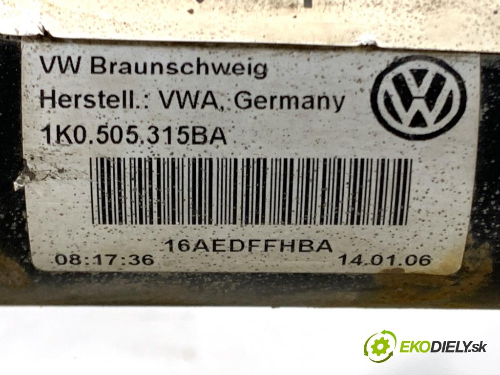 VW GOLF V liftback 2006 103 kW 2.0 TDI 1968 výztuha zadní část
