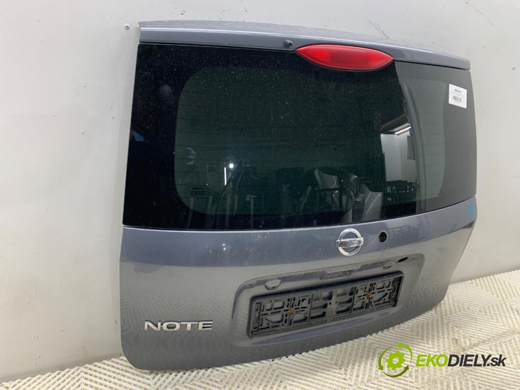 NISSAN NOTE E11 nadwozie wielkoprzestrzenne (MPV) 2007 81 kW 1.6 1598 kapota zad B52: 