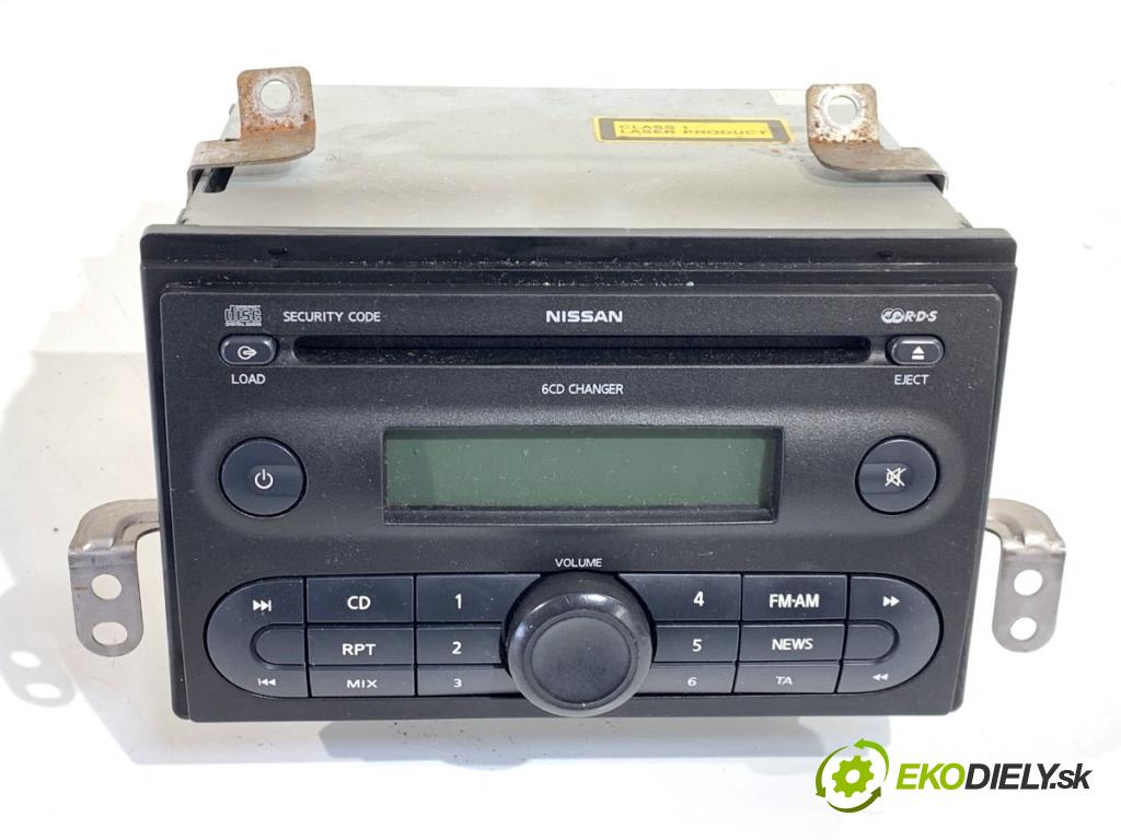 NISSAN NOTE E11 nadwozie wielkoprzestrzenne (MPV) 2007 81 kW 1.6 1598 RADIO 7645387318 (Audio zařízení)