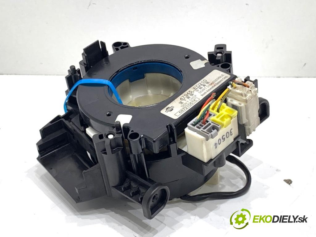 NISSAN NOTE E11 nadwozie wielkoprzestrzenne (MPV) 2007 81 kW 1.6 1598 Krúžok, slimák airbag 47945ED210 (Airbag)