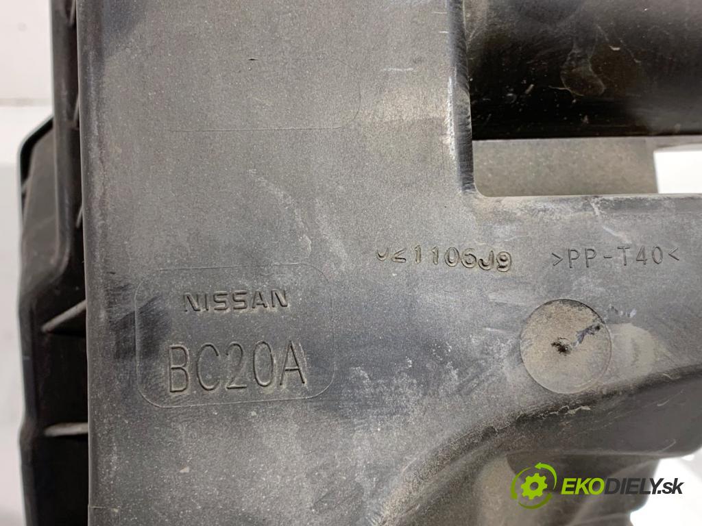 NISSAN NOTE E11 nadwozie wielkoprzestrzenne (MPV) 2007 81 kW 1.6 1598 Obal filtra vzduchu  (Obal vzduchového filtra)