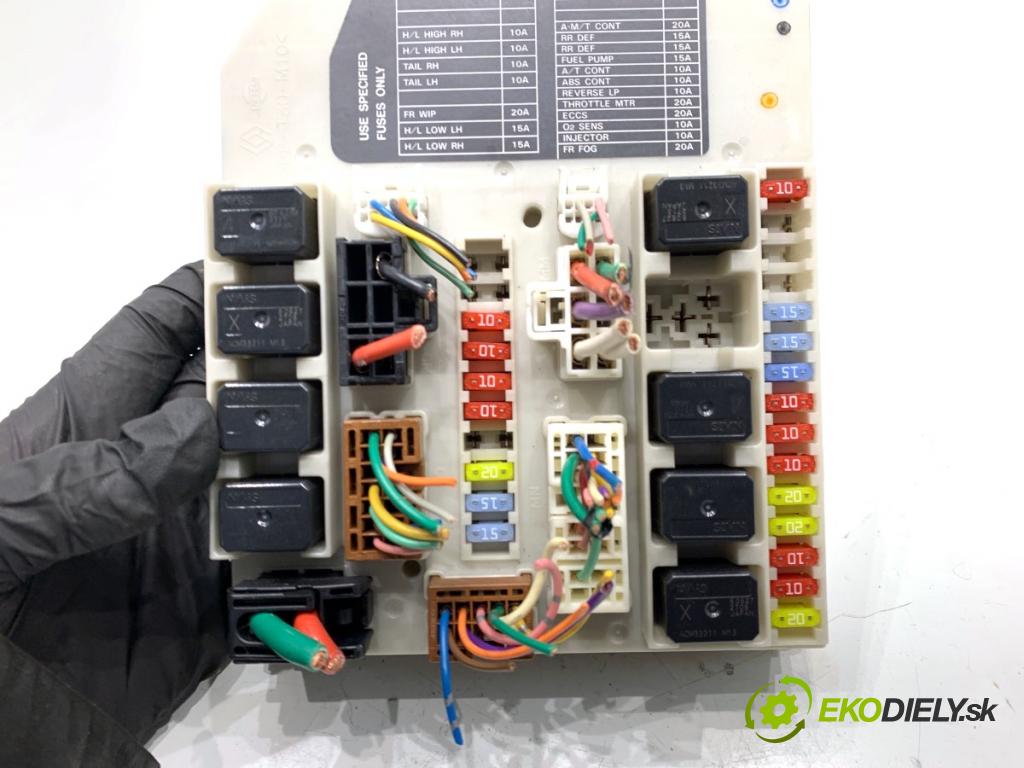 NISSAN NOTE E11 nadwozie wielkoprzestrzenne (MPV) 2007 81 kW 1.6 1598 Modul BSI 284B7AX61A (Poistková skrinka)