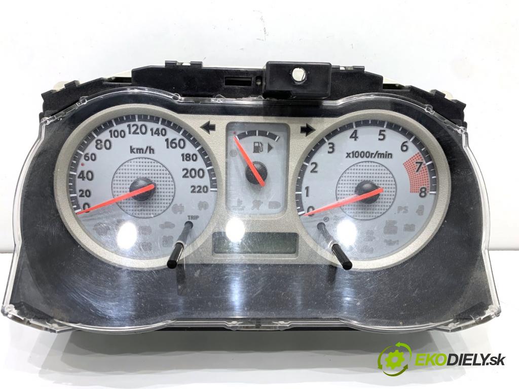 NISSAN NOTE E11 nadwozie wielkoprzestrzenne (MPV) 2007 81 kW 1.6 1598 Prístrojovka 9U20E (Prístrojová doska)