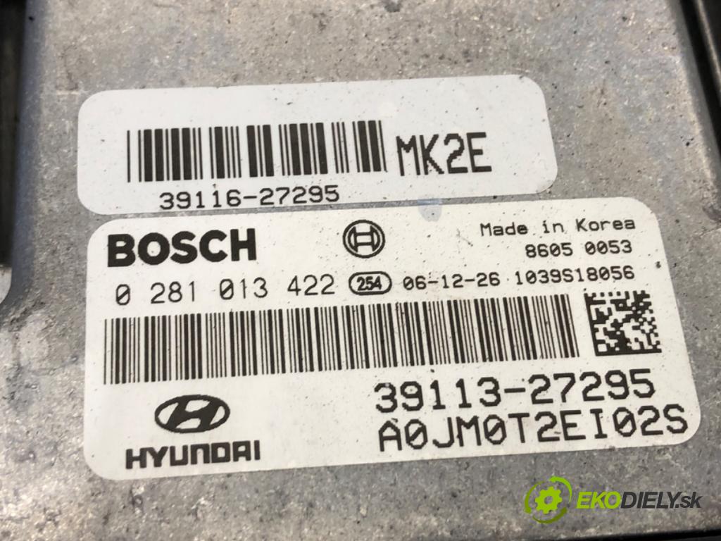 HYUNDAI TUCSON SUV 2007 100 kW 2.0 CRDi 1991 riadiaca jednotka Motor 39113-27295 (Riadiaca jednotka)