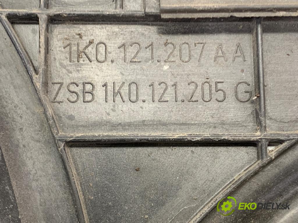 VW GOLF V liftback 2006 103 kW 2.0 TDI 1968 ventilátor chladiče 1K0121207AA (Ventilátor)