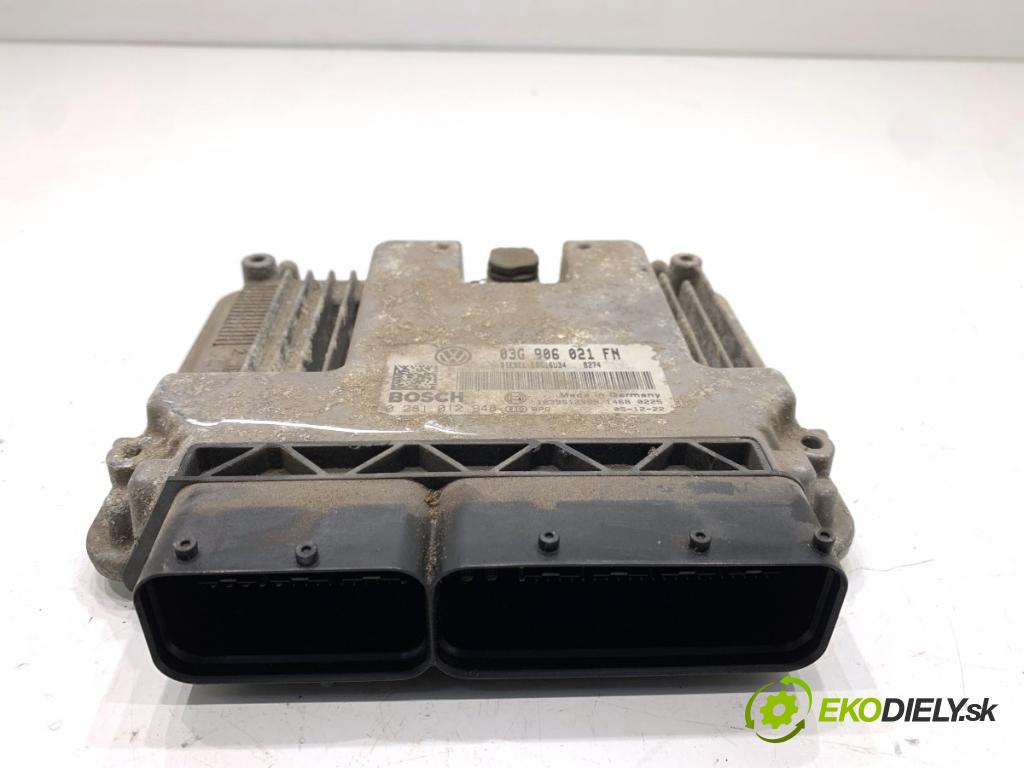 VW GOLF V liftback 2006 103 kW 2.0 TDI 1968 riadiaca jednotka Motor 03G906021FN (Riadiaca jednotka)