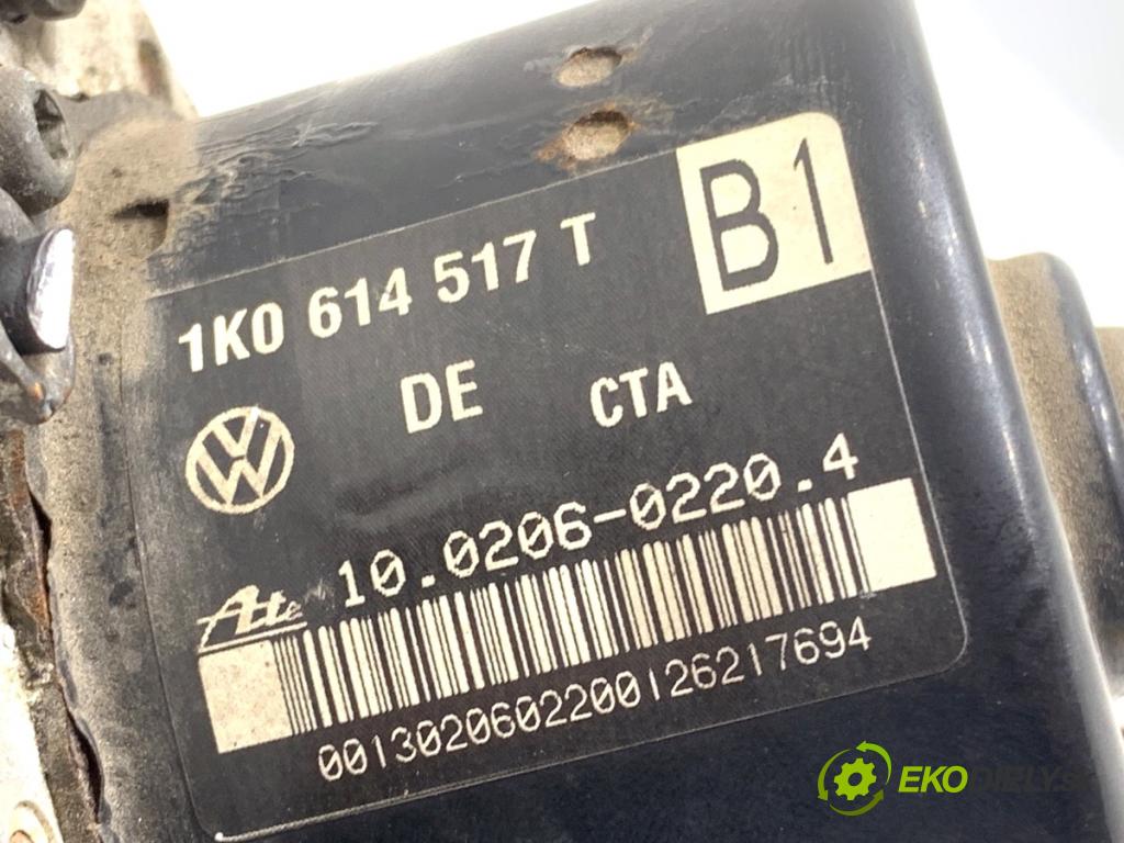 VW GOLF V liftback 2006 103 kW 2.0 TDI 1968 pumpa ABS 1K0614517T (Pumpa ABS)