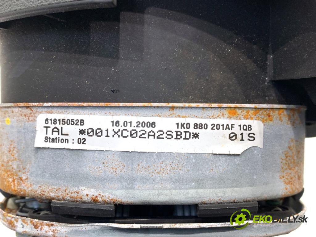 VW GOLF V liftback 2006 103 kW 2.0 TDI 1968 AirBag volantu 1K0880201AF (Airbag)