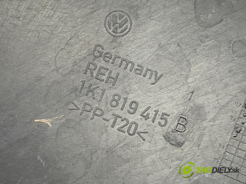 VW GOLF V liftback 2006 103 kW 2.0 TDI 1968 Torpédo, plast pod čelné okno 1K1819415B (Torpédo (plast pod čelným sklom))