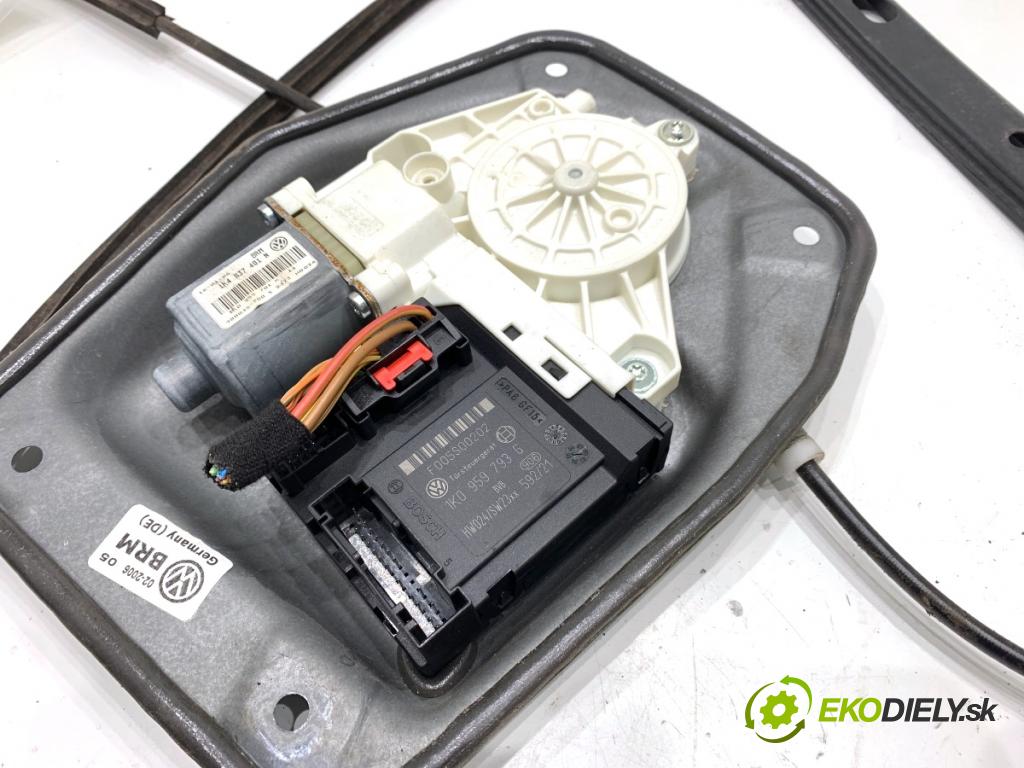 VW GOLF V liftback 2006 103 kW 2.0 TDI 1968 Mechanizmus okna ľavy predný 1K4837401N