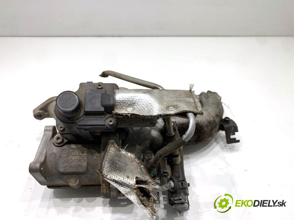 VW GOLF V liftback 2006 103 kW 2.0 TDI 1968 Potrubie sacie, sanie 03G129713K (Sacie potrubie)