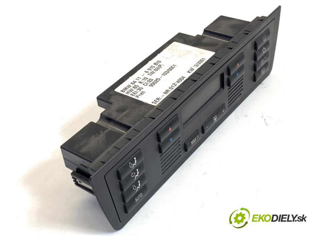 BMW E53 SUV 2001 170 kW 3.0 i 2979 Panel ovládania kúrenia 6915810 (Prepínacie páčky pod volantom)