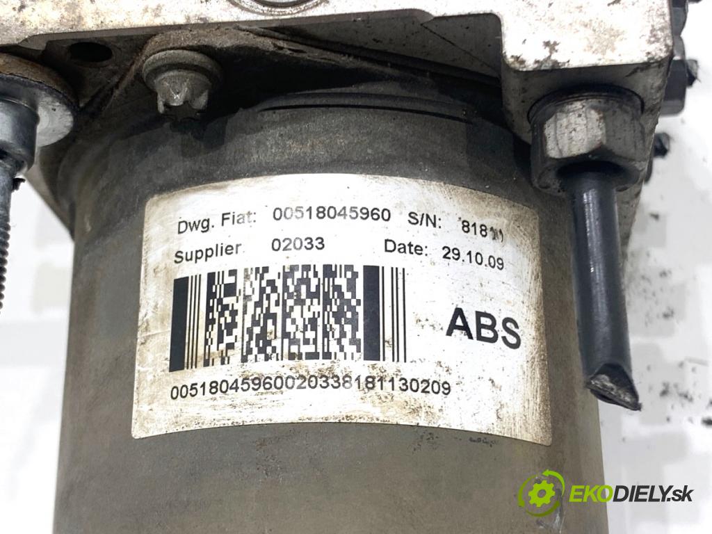 FIAT DUCATO III Autobus 2009 115 kW 160 Multijet 3,0 D 2999 Pumpa ABS 00518045960 (Pumpa ABS)