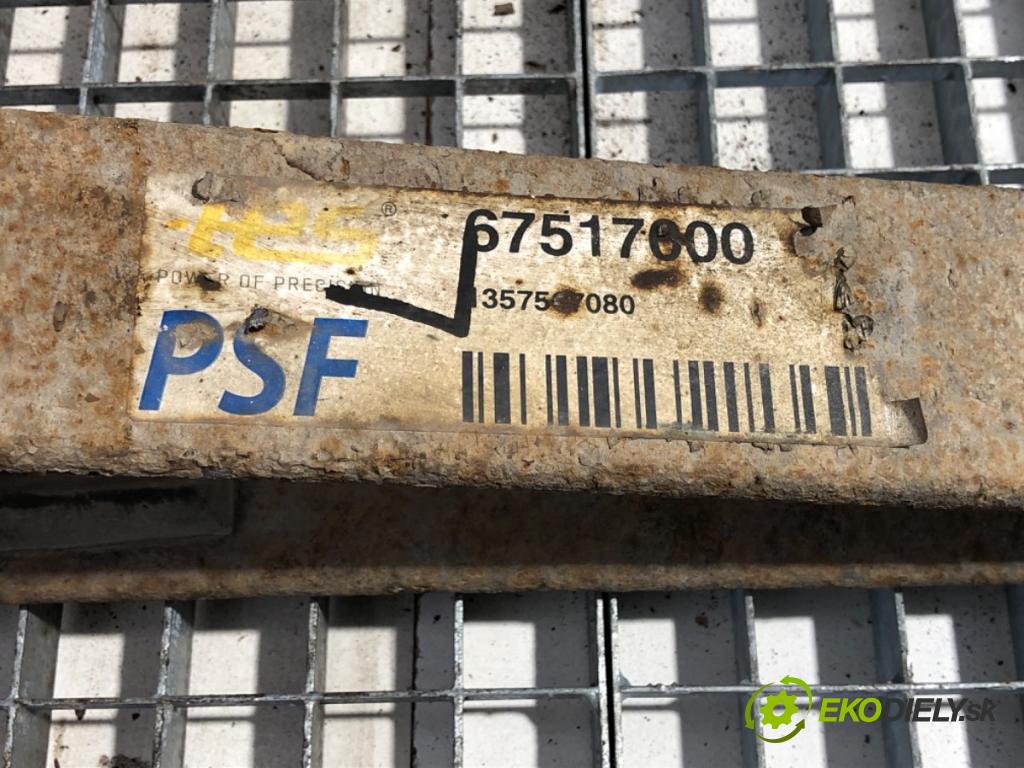 FIAT DUCATO III Autobus 2009 115 kW 160 Multijet 3,0 D 2999 Listové pero ľavy zad