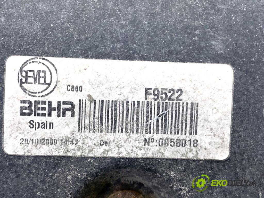 FIAT DUCATO III Autobus 2009 115 kW 160 Multijet 3,0 D 2999 Ventilátor chladiča 1364224080 (Ventilátor)