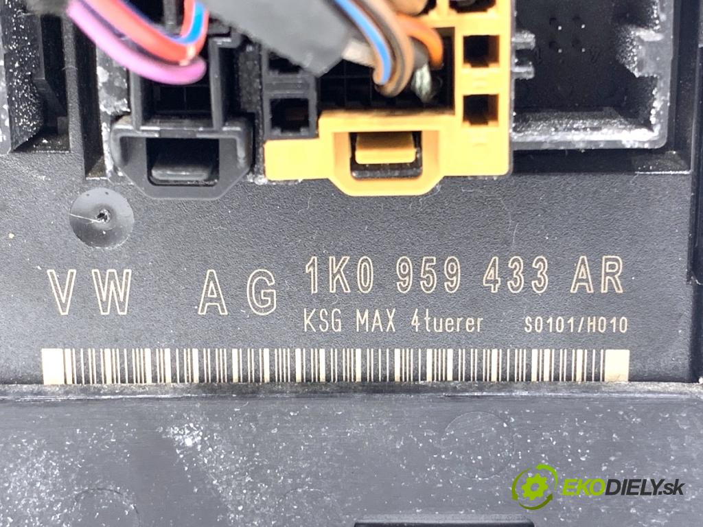 VW GOLF V liftback 2006 103 kW 2.0 TDI 1968 modul komfortu 1K0959433AR (Komfortní modul)