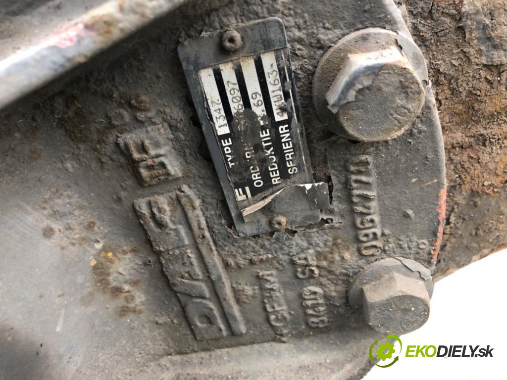 DAF XF Ciągnik siodłowy 2014 375 kW FT 510 375 kW [510 KM] olej napędowy 2012 - 2022 12900 Most ,diferenciál zad 1347