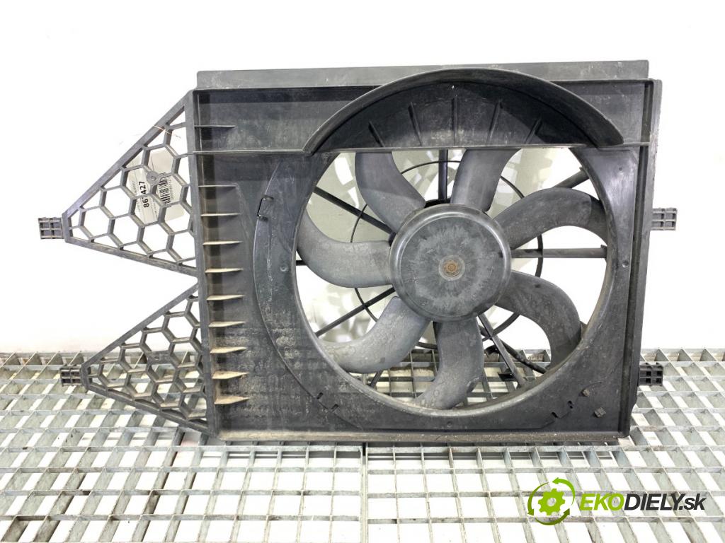 VW POLO V liftback 2012 44 kW 1.2 1198 ventilátor chladiče 6R0121217A (Ventilátor)