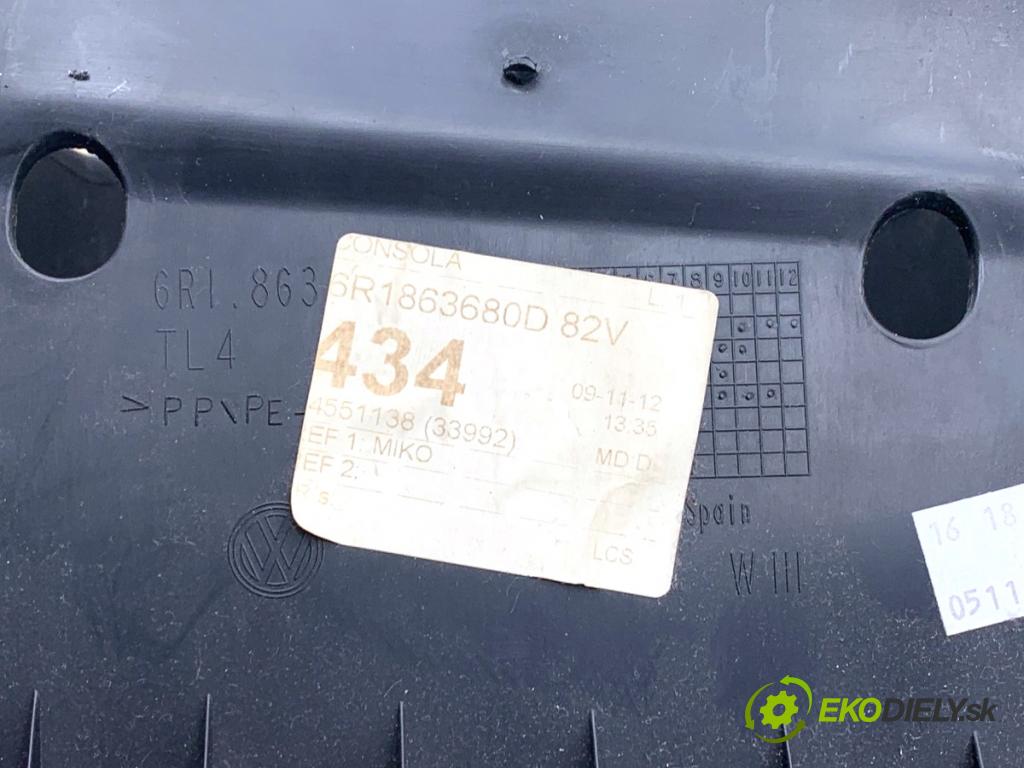 VW POLO V liftback 2012 44 kW 1.2 1198 Tunel stredový 6R1863680D (Stredový tunel)