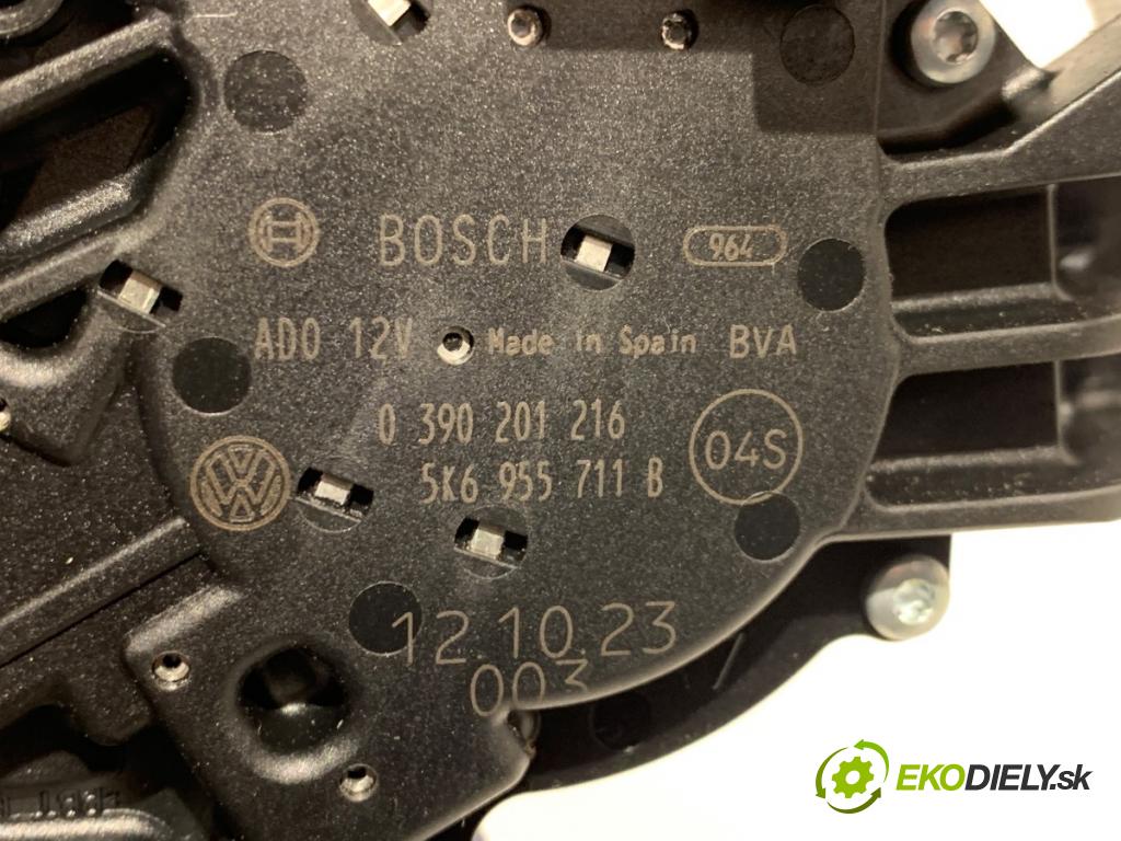 VW POLO V liftback 2012 44 kW 1.2 1198 Motor stieračov zad 5K6955711B