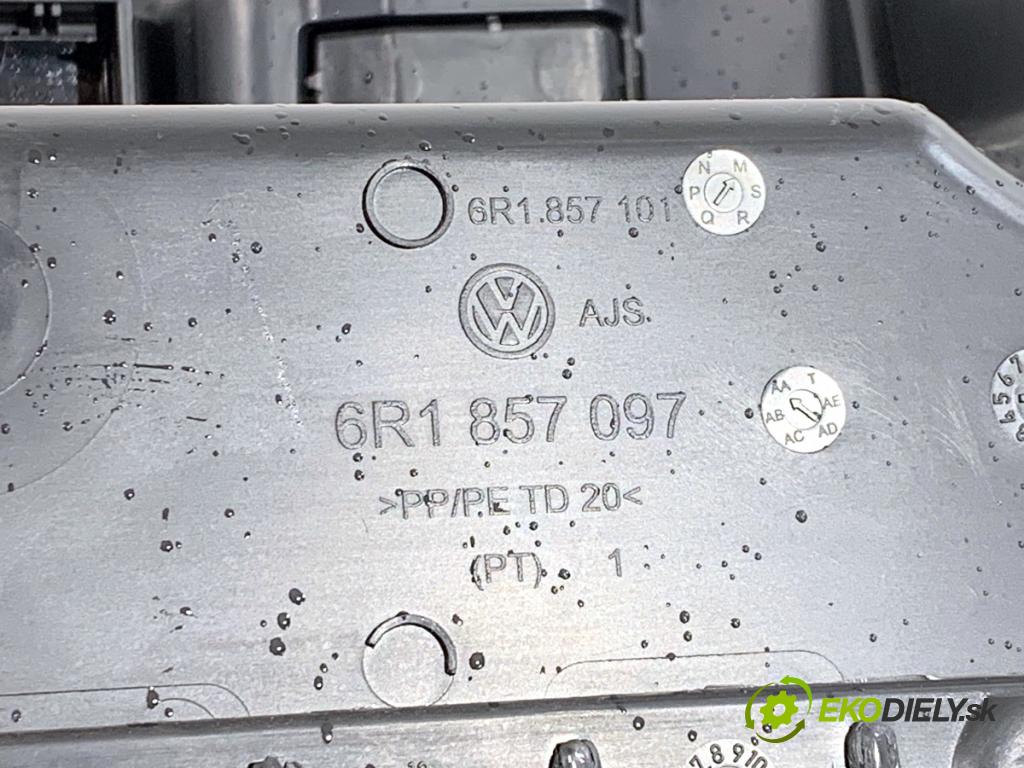 VW POLO V liftback 2012 44 kW 1.2 1198 přihrádka kastlík spolujezdce 6R1857097 (Přihrádka (kastlík))
