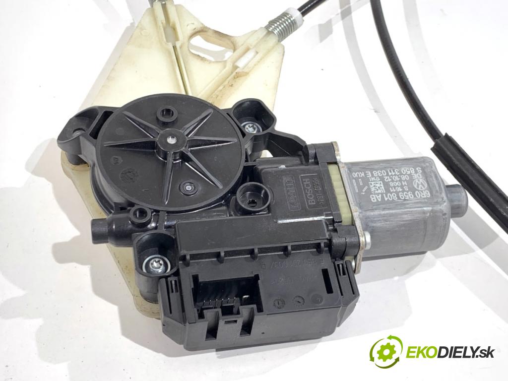 VW POLO V liftback 2012 44 kW 1.2 1198 Mechanizmus okna ľavy predný 6R0959801AB