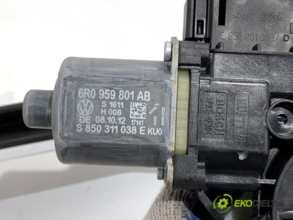VW POLO V liftback 2012 44 kW 1.2 1198 Mechanizmus okna ľavy predný 6R0959801AB