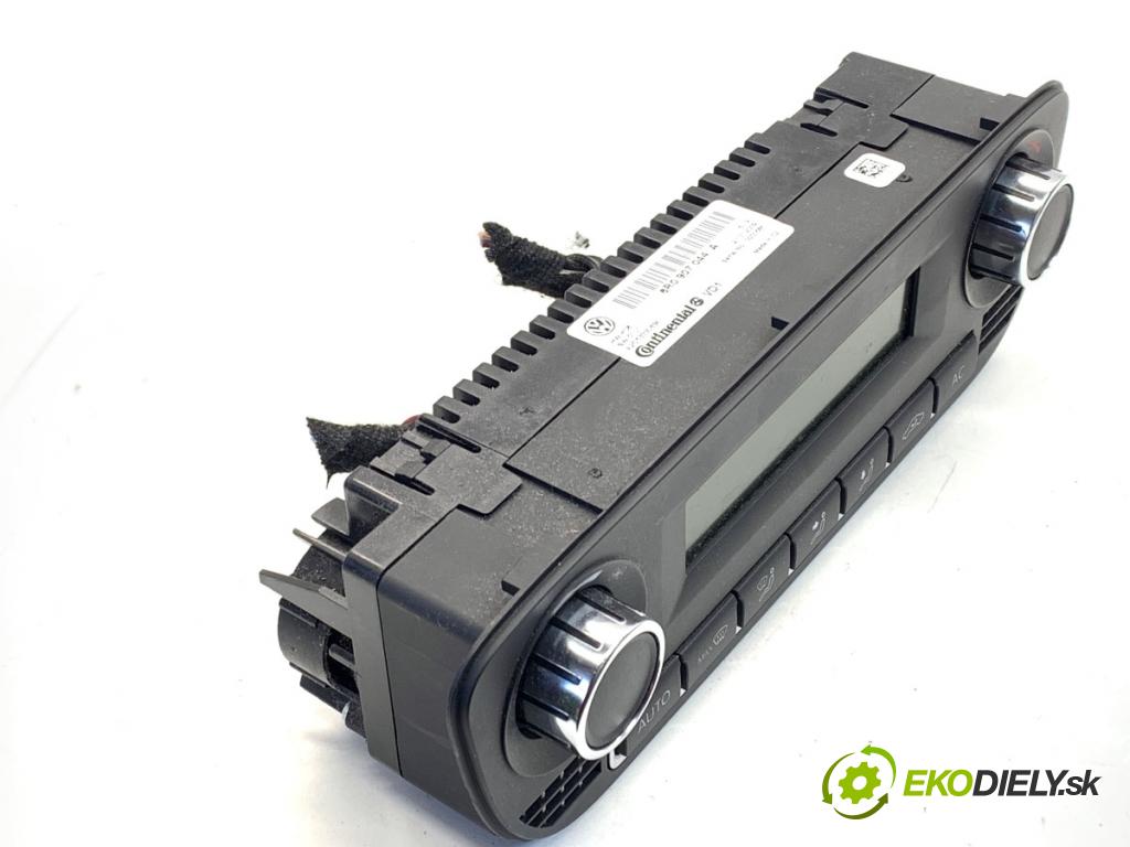 VW POLO V liftback 2012 44 kW 1.2 1198 Panel ovládania kúrenia 6R0907044A (Prepínacie páčky pod volantom)