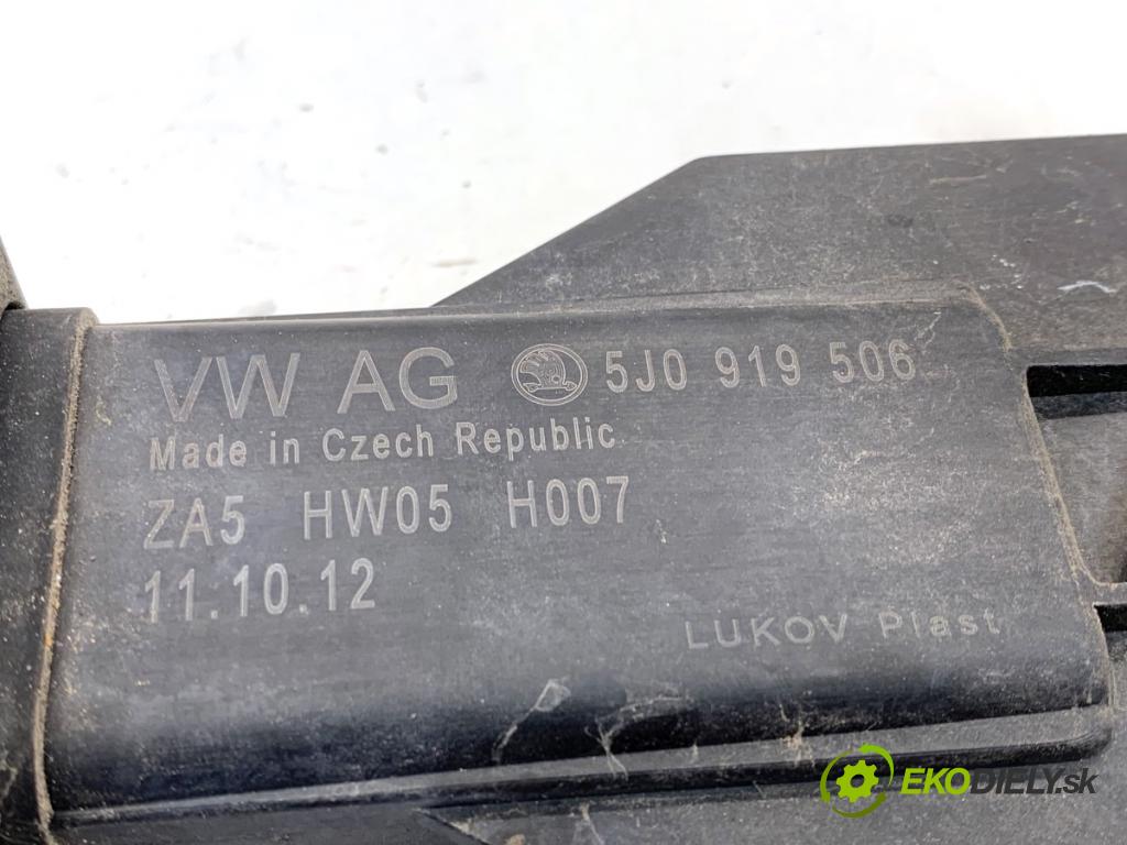 VW POLO V liftback 2012 44 kW 1.2 1198 modul ventilátoru 5J0919506