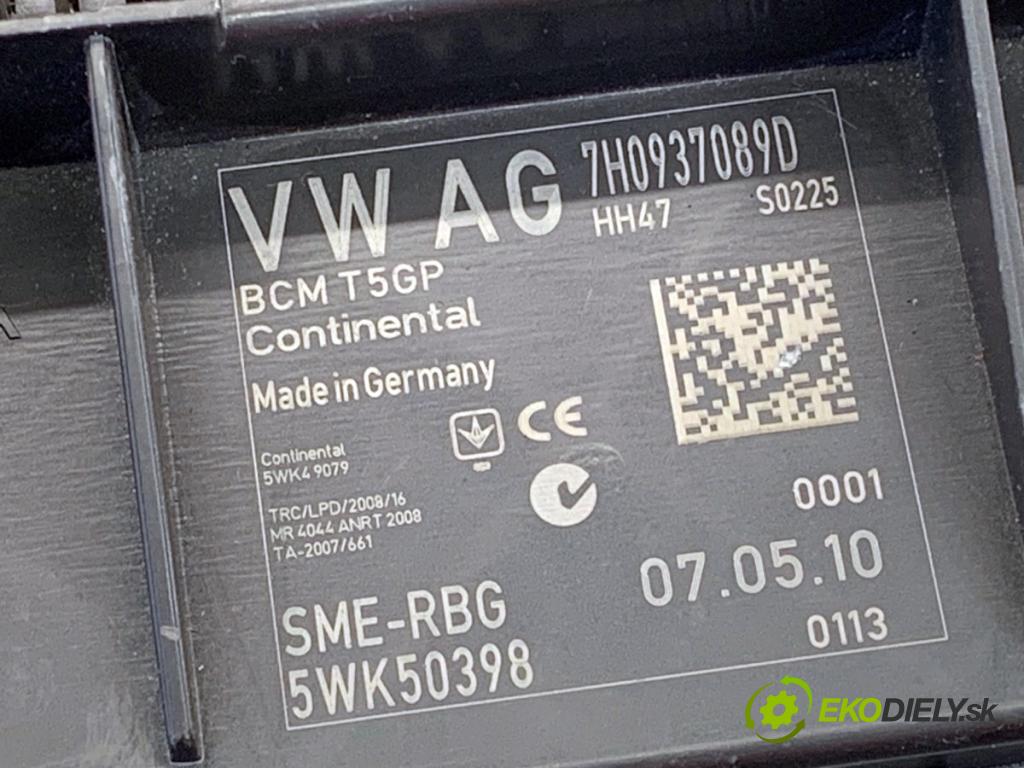 VW POLO V liftback 2012 44 kW 1.2 1198 modul BCM 7H0937089D (Řídící jednotka ostatní)