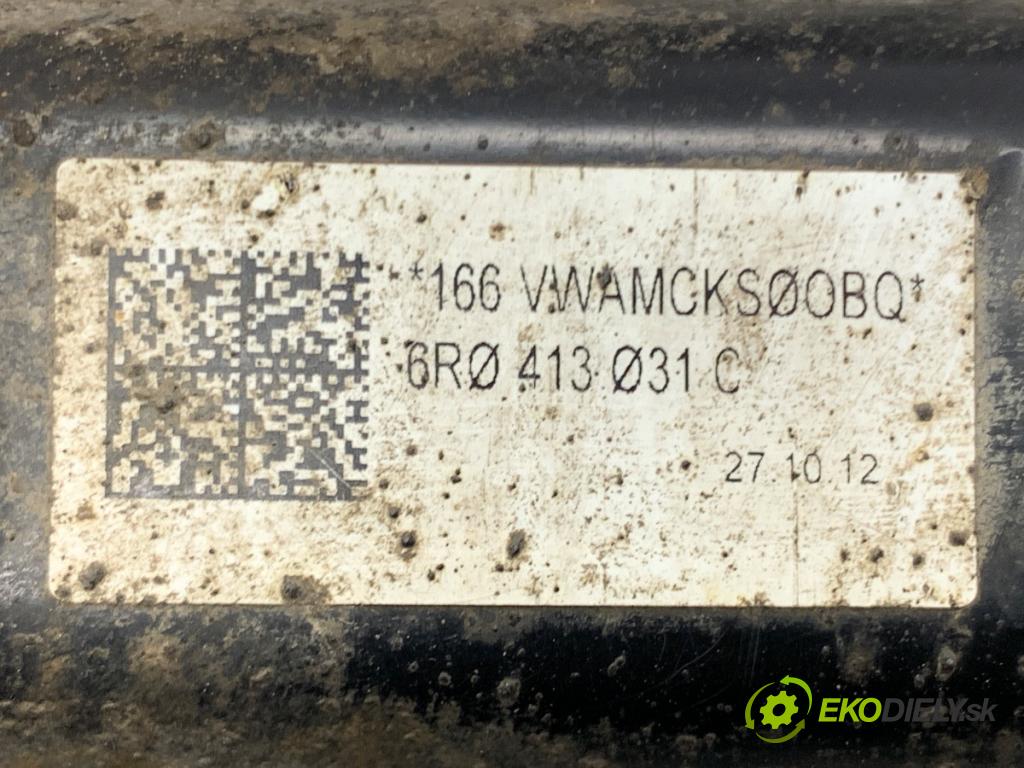 VW POLO V liftback 2012 44 kW 1.2 1198 tlumič pravý přední část 6R0413031C