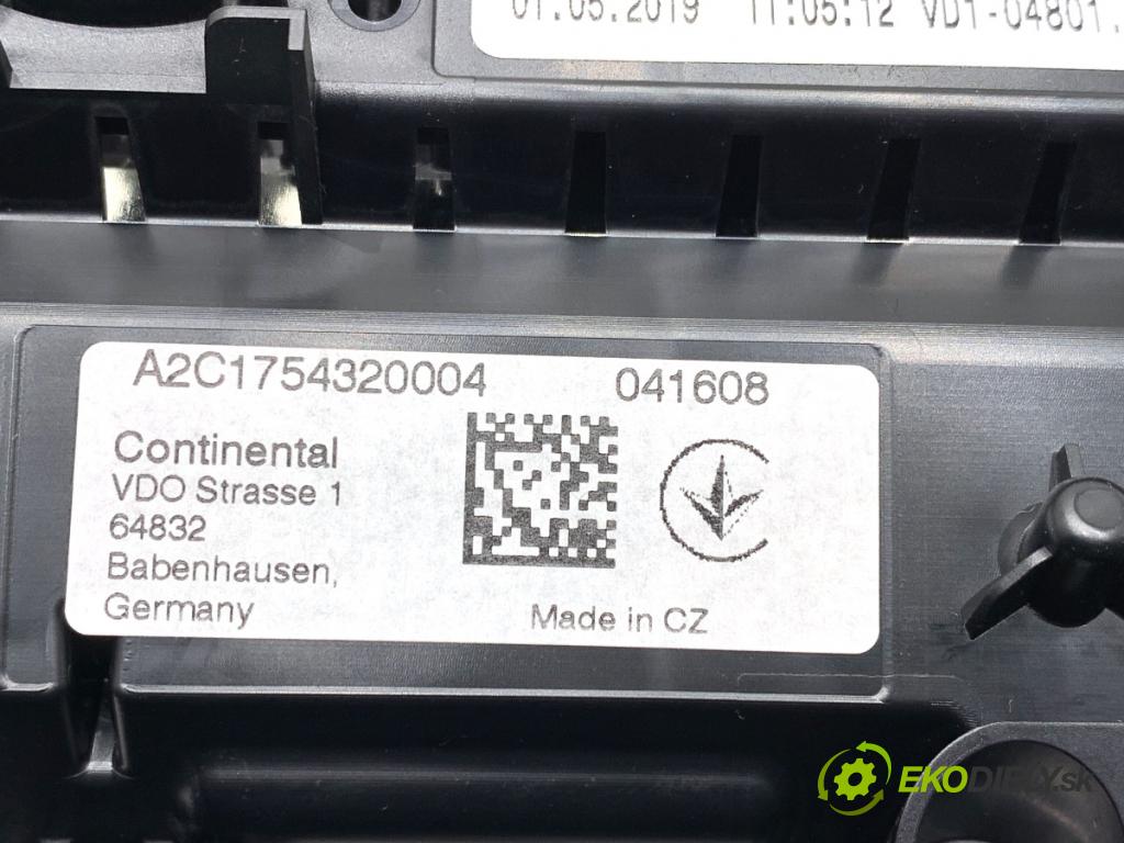 SKODA KODIAQ SUV 2019 110 kW 1.5 TSI 1495 Prístrojovka 565920790A (Prístrojová doska)