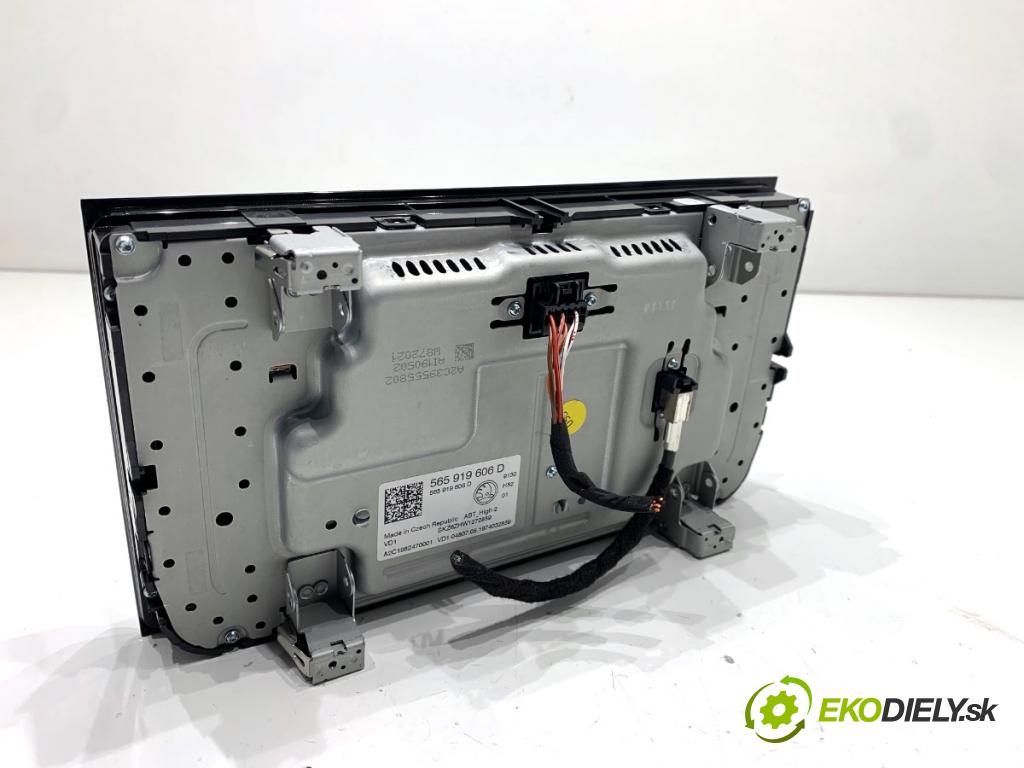 SKODA KODIAQ SUV 2019 110 kW 1.5 TSI 1495 Displej 565919606D (Přístrojová deska)