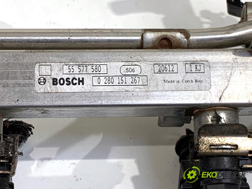 OPEL ASTRA J Kombi 2013 103 kW 1.4 LPG (35) 1364 lišta vstřikovací 55577580 (Vstřikovací lišta)