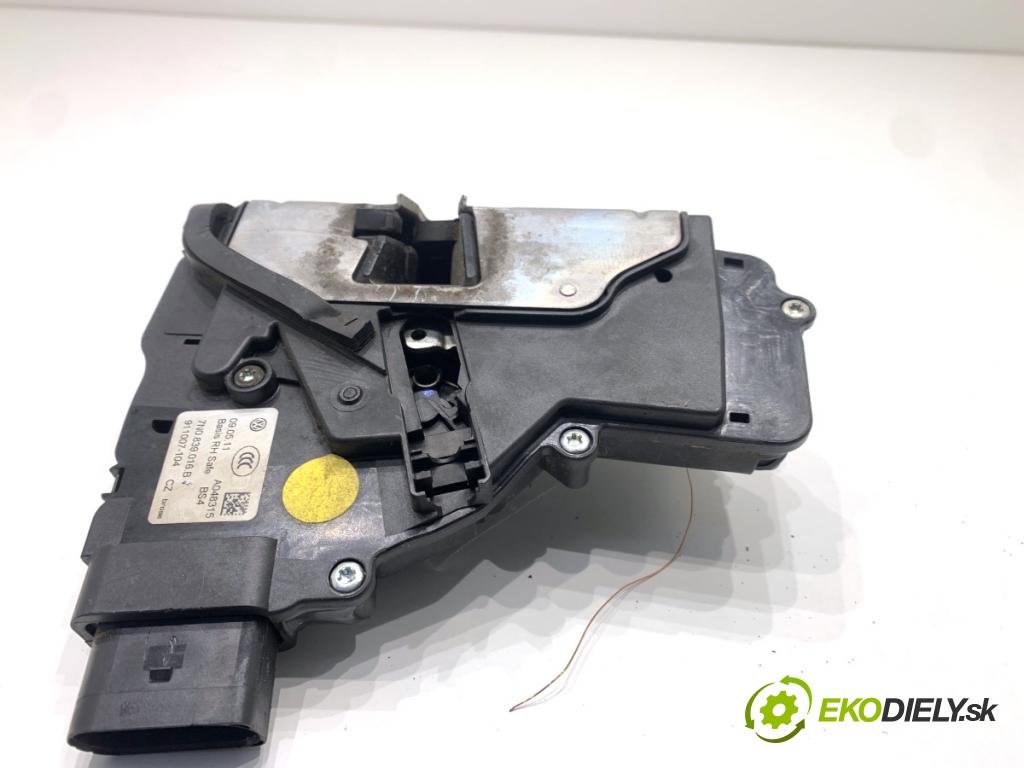 VW SHARAN nadwozie wielkoprzestrzenne (MPV) 2011 103 kW 2.0 TDI 1968 zámok Dvere pravy zad 7N0839016B