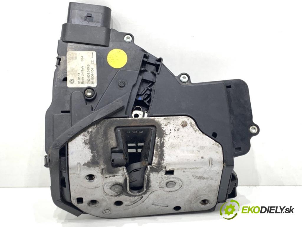 VW SHARAN nadwozie wielkoprzestrzenne (MPV) 2011 103 kW 2.0 TDI 1968 zámok Dvere ľavy zad 7N0839015B