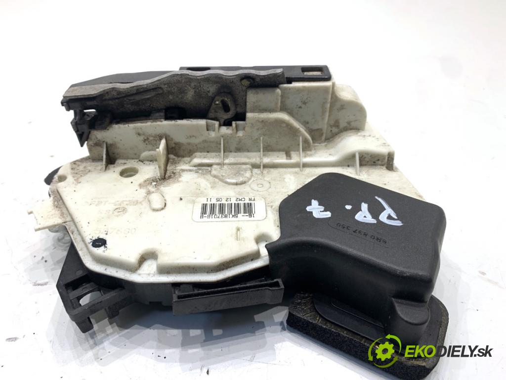 VW SHARAN nadwozie wielkoprzestrzenne (MPV) 2011 103 kW 2.0 TDI 1968 zámok dveře pravý přední část 5K1837016B