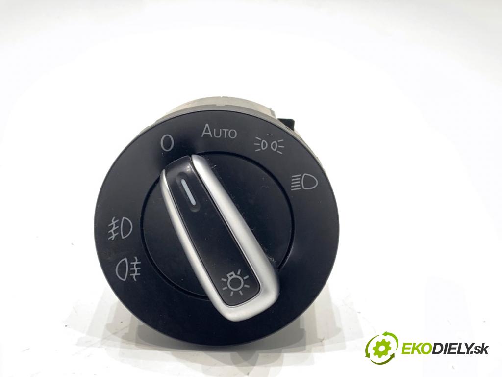 VW SHARAN nadwozie wielkoprzestrzenne (MPV) 2011 103 kW 2.0 TDI 1968 spínač světel 3C8941431A