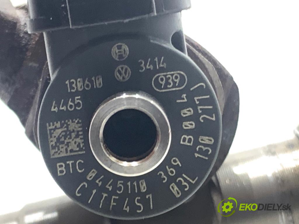 VW SHARAN nadwozie wielkoprzestrzenne (MPV) 2011 103 kW 2.0 TDI 1968 Vstrekovacie ventily 03L130277J