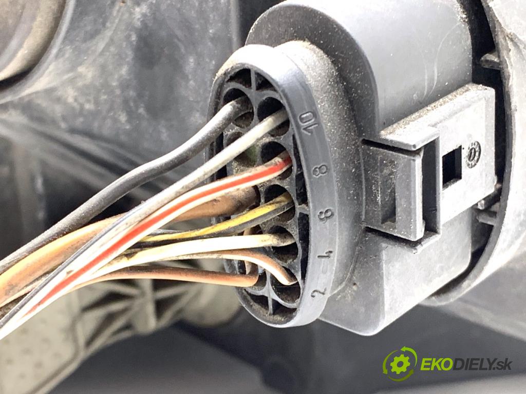 VW SHARAN nadwozie wielkoprzestrzenne (MPV) 2011 103 kW 2.0 TDI 1968 světlomet levý přední část 7N1941005