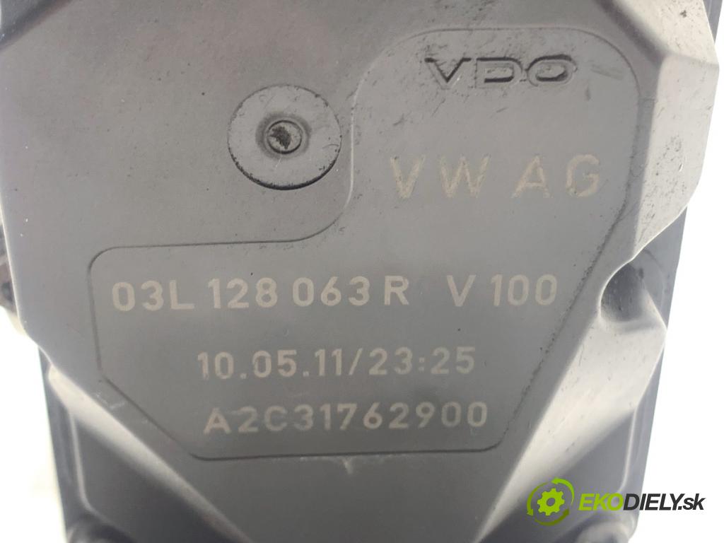 VW SHARAN nadwozie wielkoprzestrzenne (MPV) 2011 103 kW 2.0 TDI 1968 Škrtiaca klapka 03L128063R (Škrtiaca klapka)